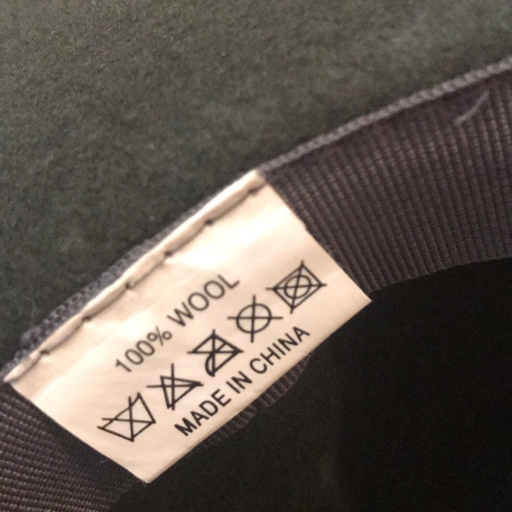 Gray Wool Hat - image 3